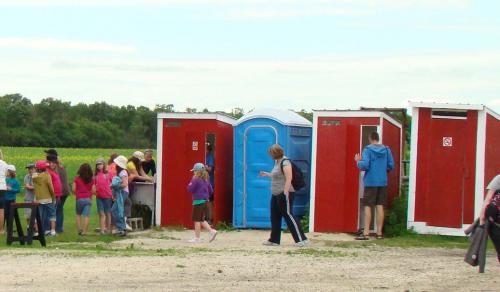 outhouses